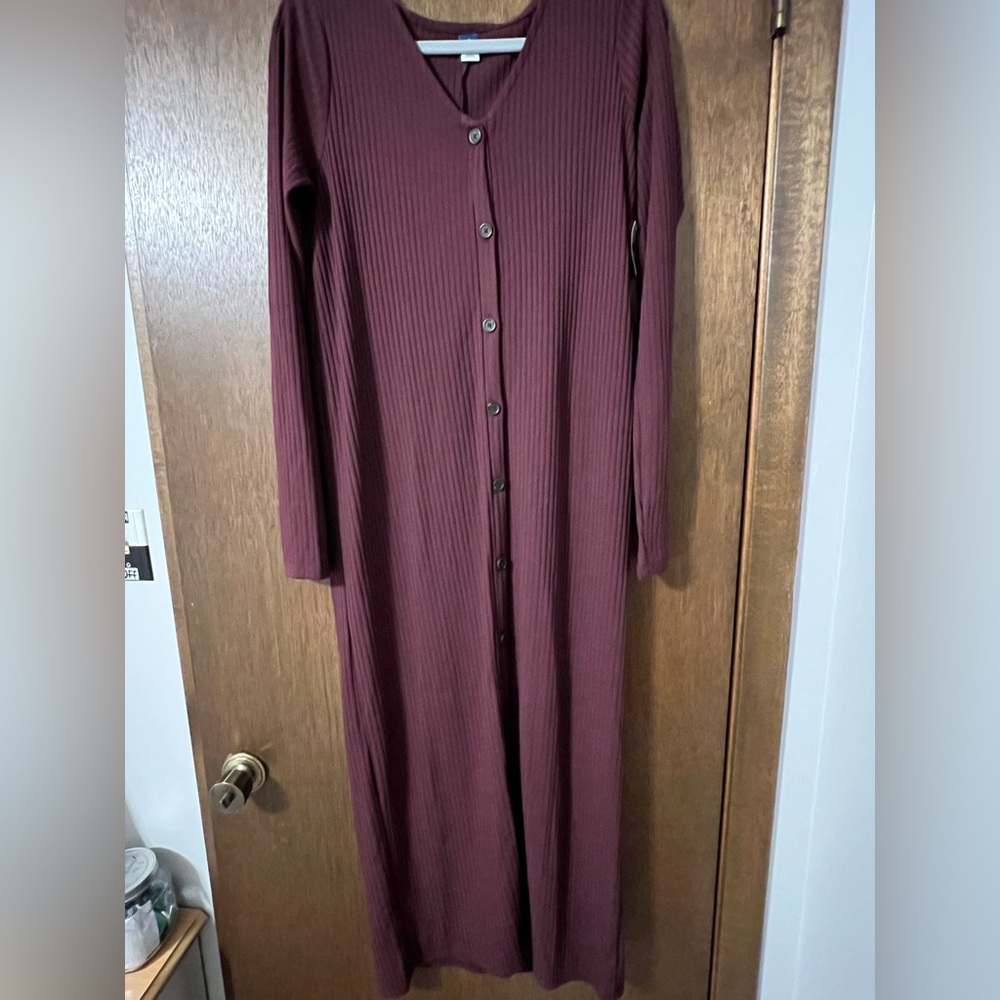 Burgundy dress FREE SHIPPING